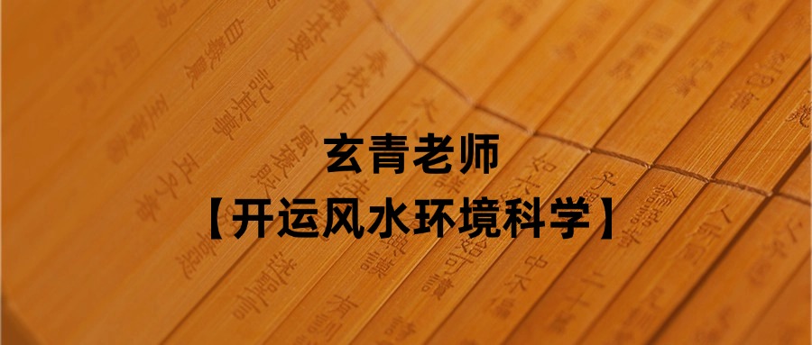 玄青老师《【开运风水环境科学】导师传承班》16集