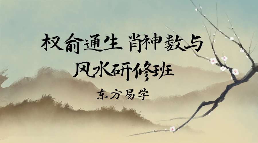 权俞通生肖神数与风水研修班 高清50集视频（东方易学）