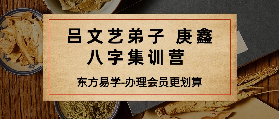 吕文艺弟子 庚鑫八字集训营 视频112集 （东方易学）
