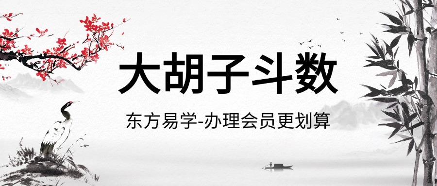 大胡子斗数（东方易学）