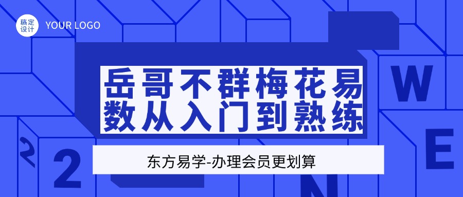 岳哥不群梅花易数从入门到熟练【疯狂的易经小店】