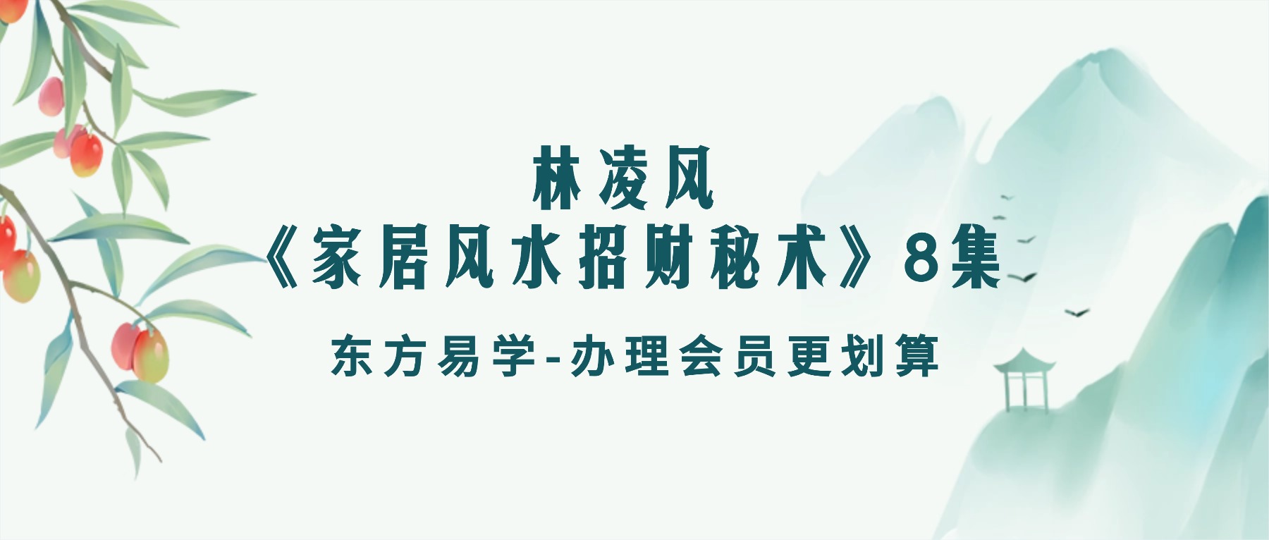 林凌风《家居风水招财秘术》8集(东方易学)