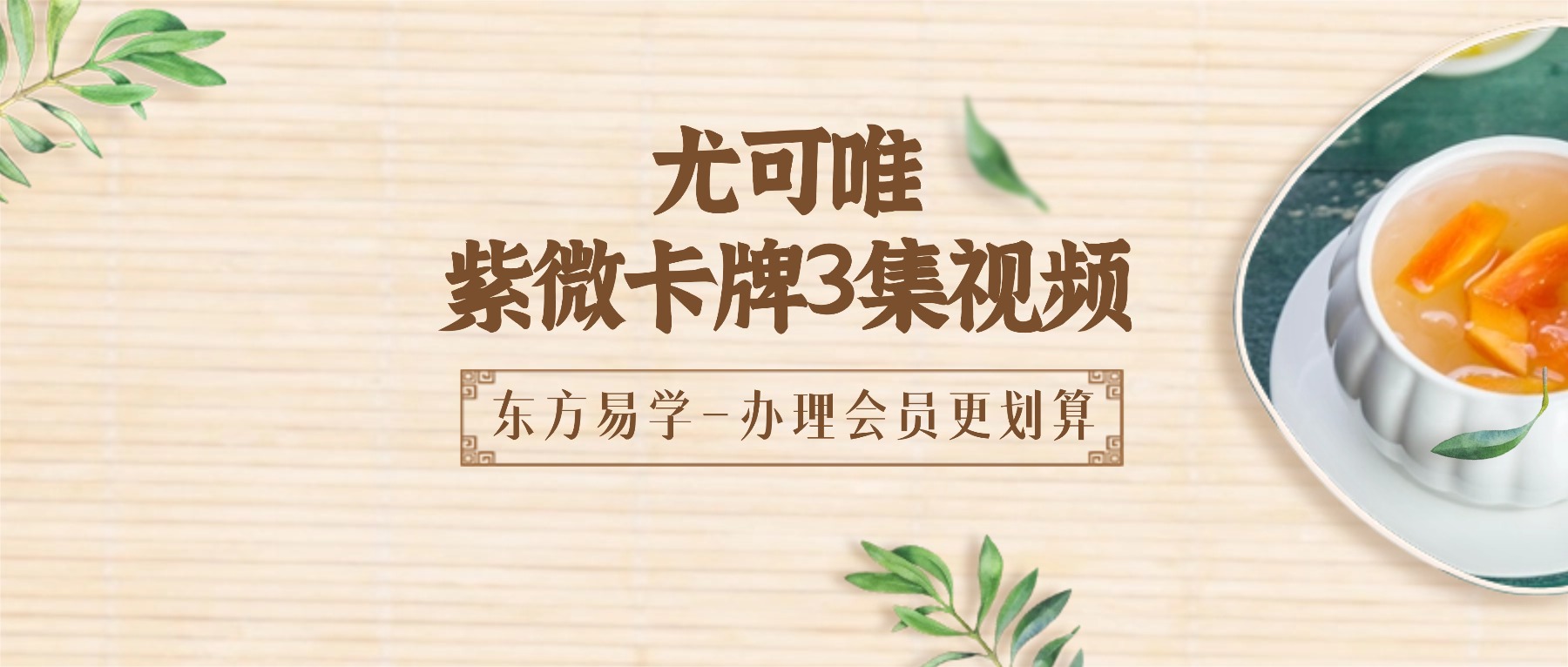 尤可唯 紫微卡牌3集视频（东方易学）