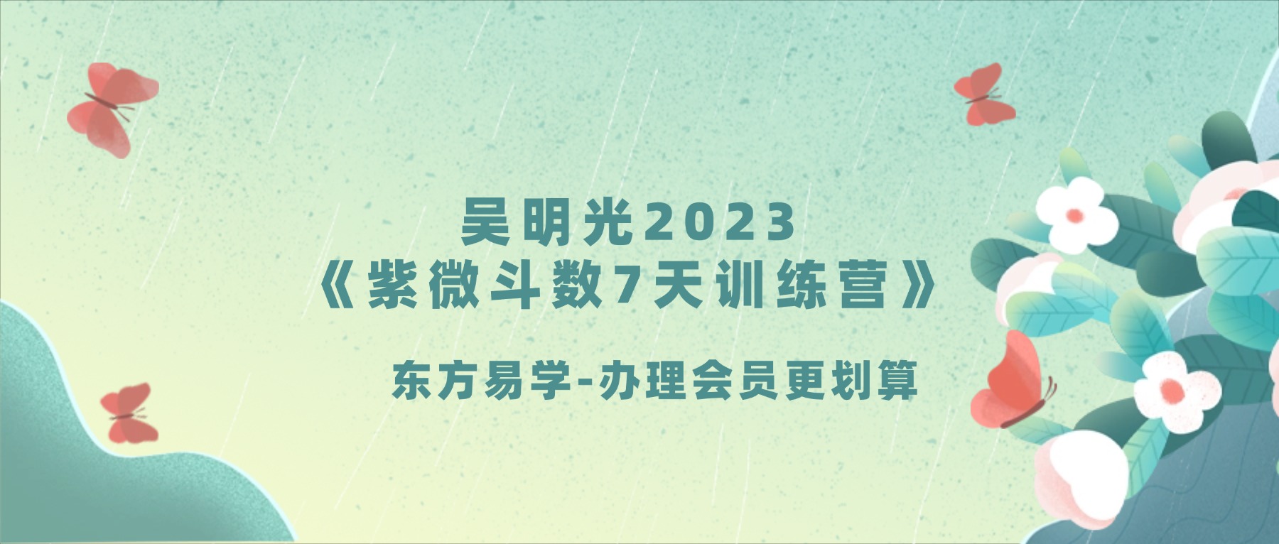吴明光2023《紫微斗数7天训练营》11集