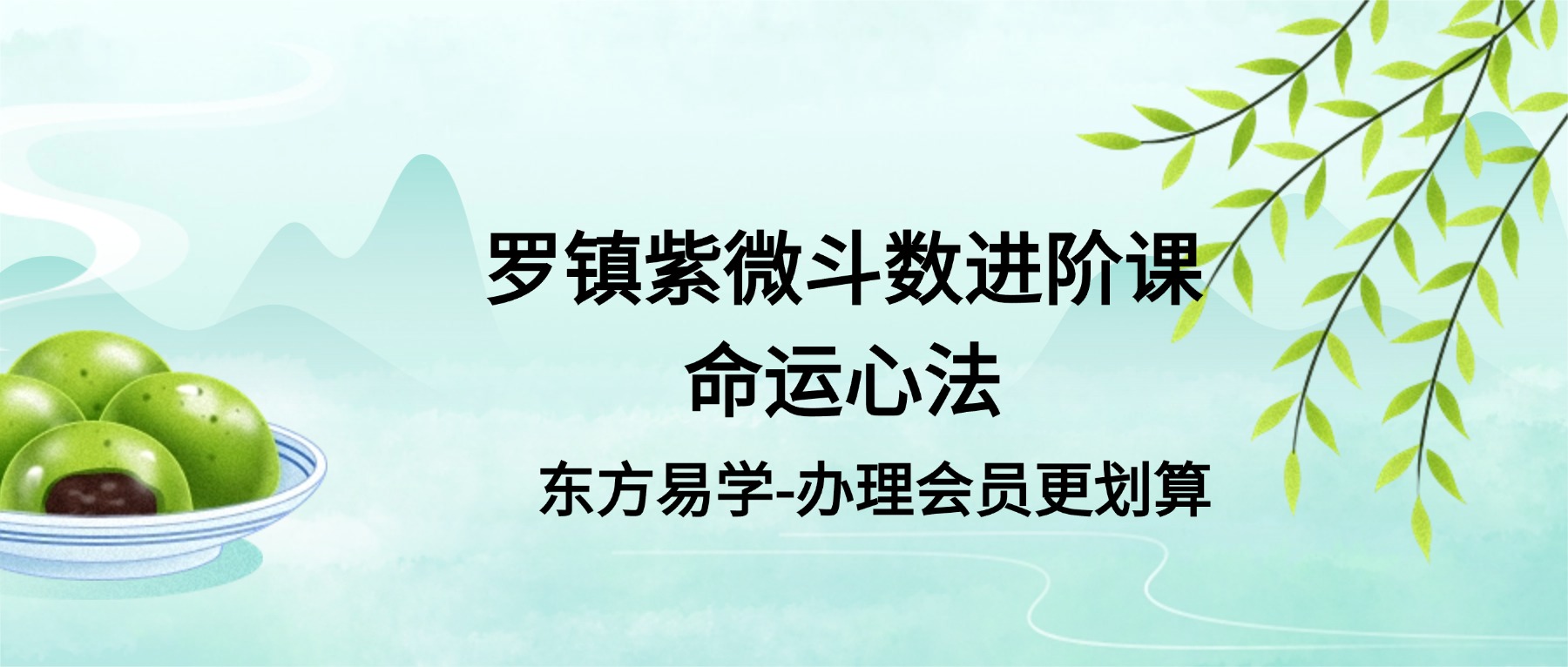 罗镇紫微斗数进阶课：命运心法系统课视频18集（东方易学）