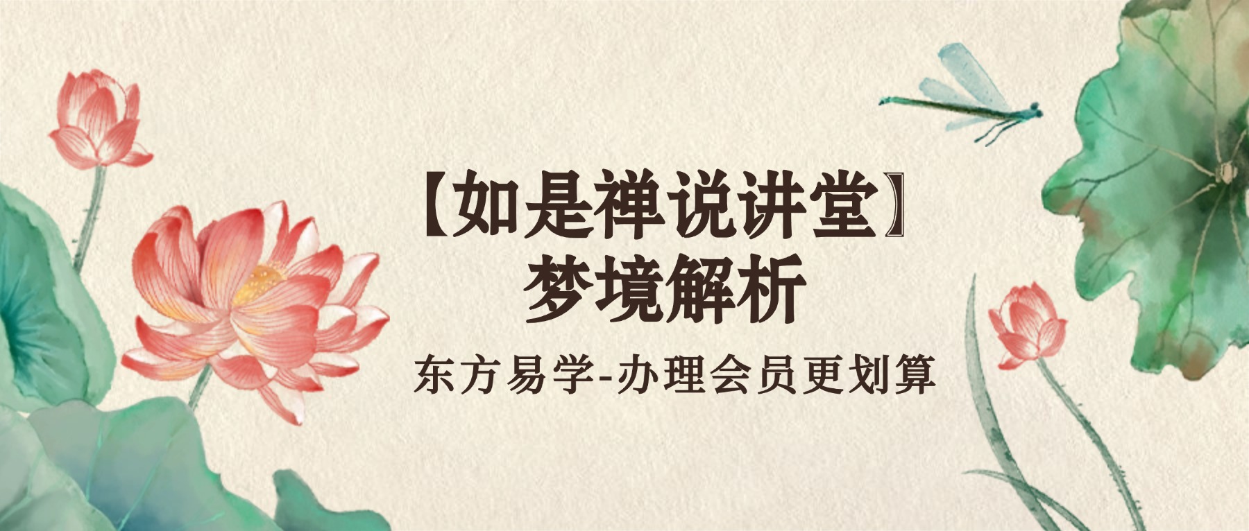 【如是禅说讲堂】梦境解析30集