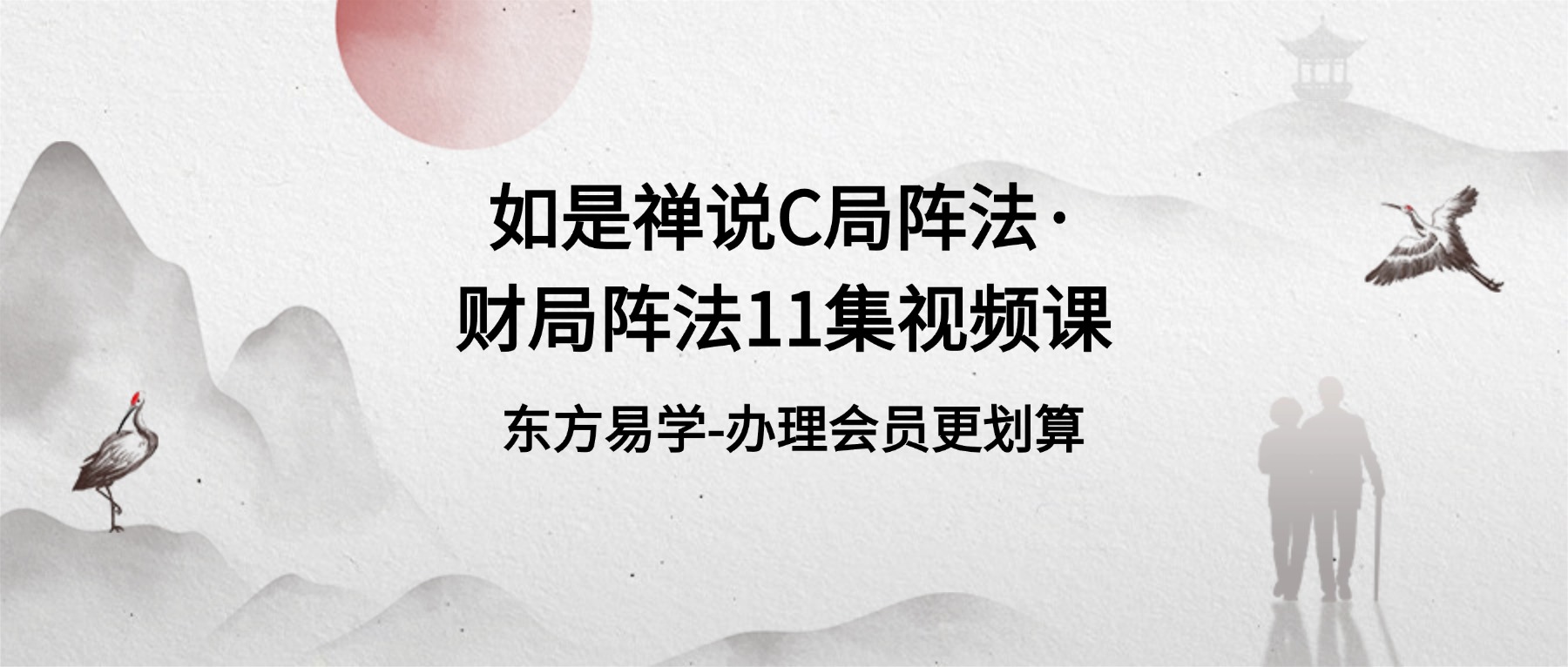 《如是禅说C局阵法·财局阵法11集视频课》