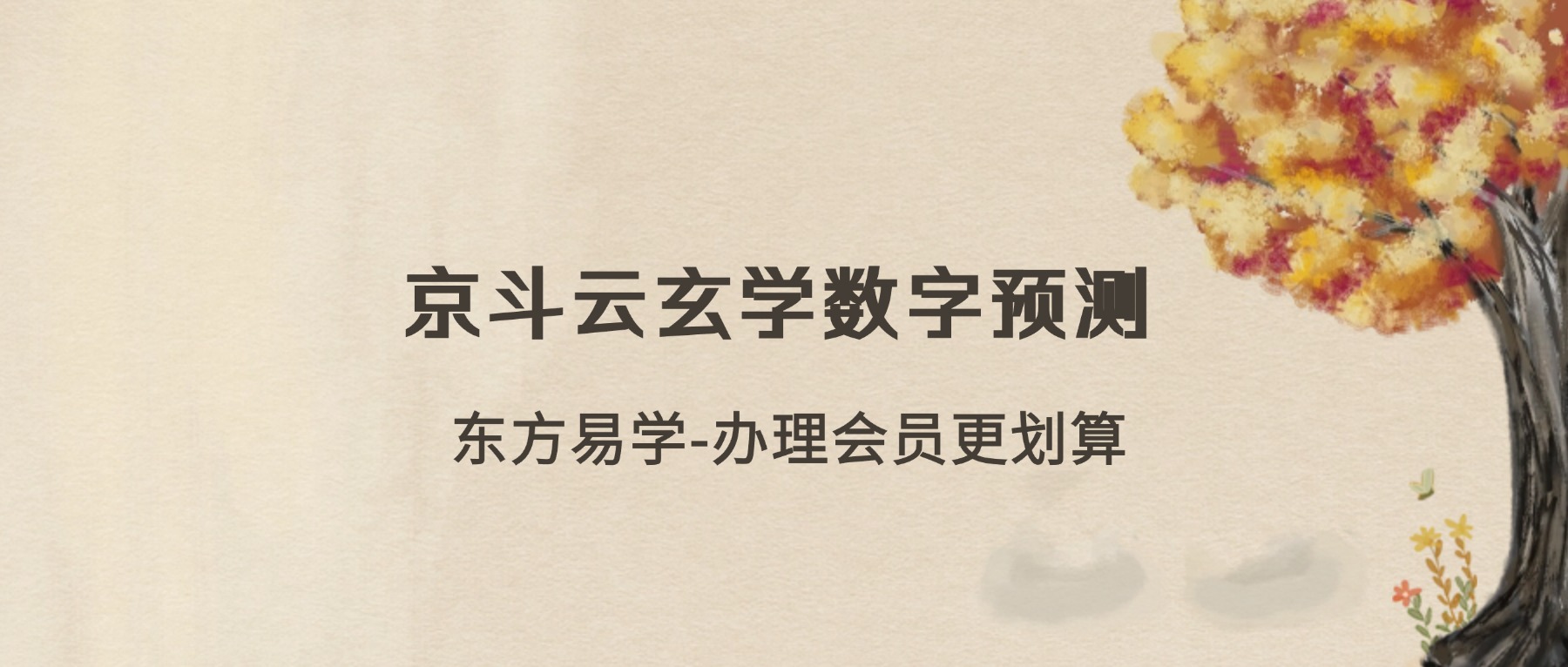 京斗云玄学数字预测：年轻人的“心灵导航”课5集视频课（东方易学）