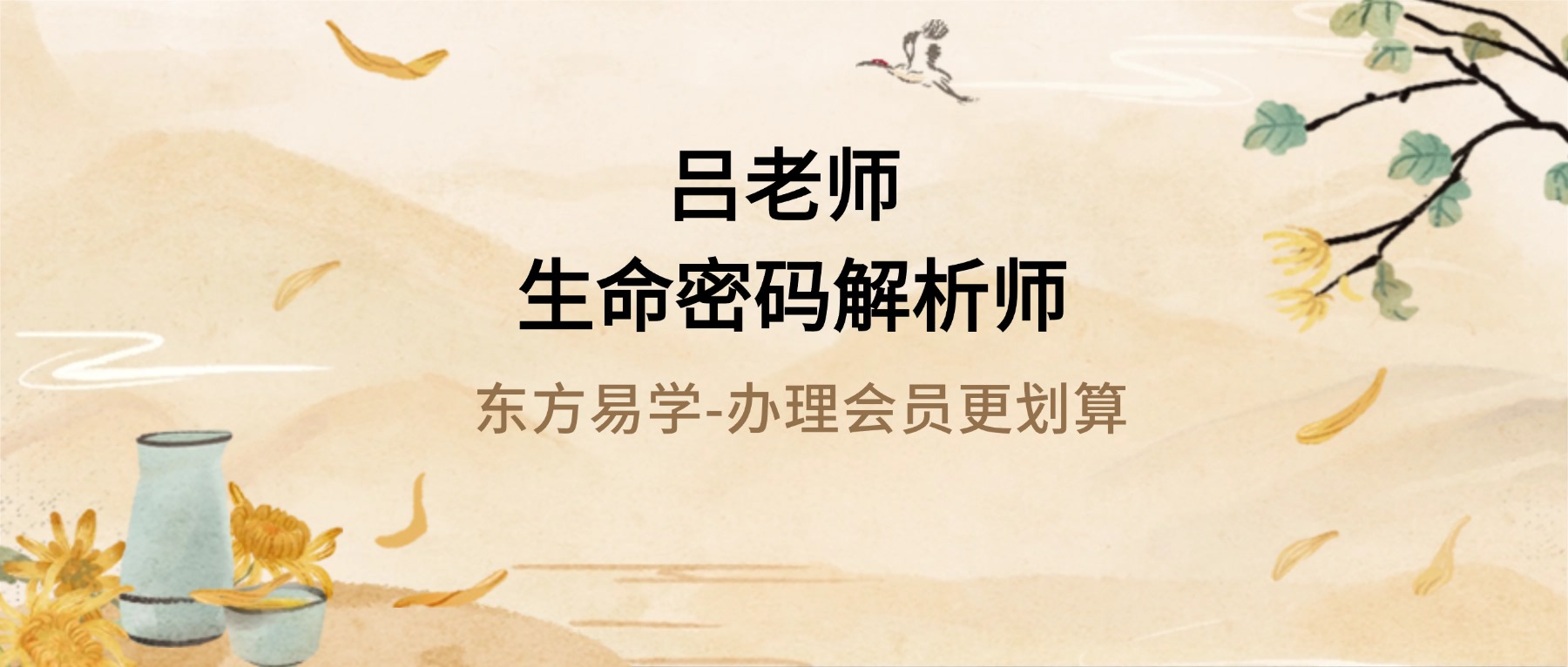 吕老师 生命密码解析师(完结）6集视频