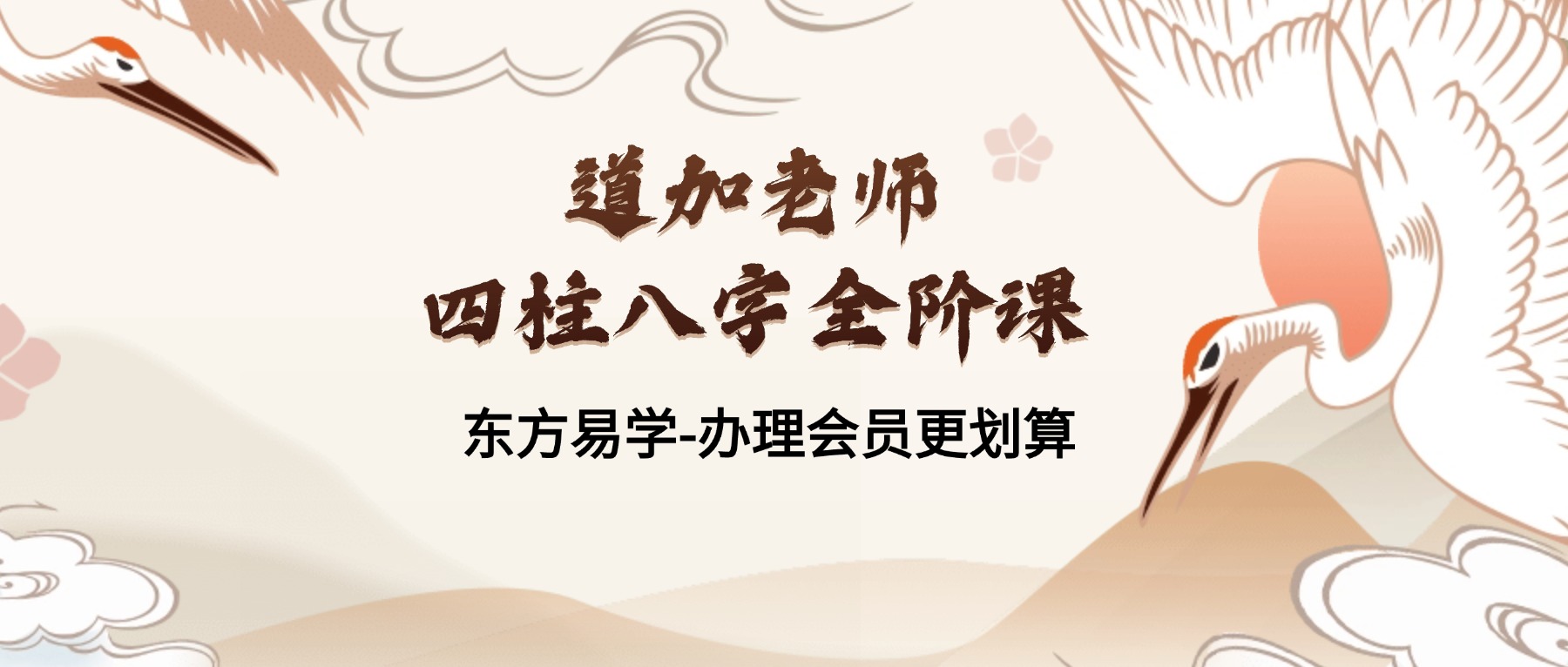 道加老师四柱八字全阶课程山渊技能课视频14集（东方易学）