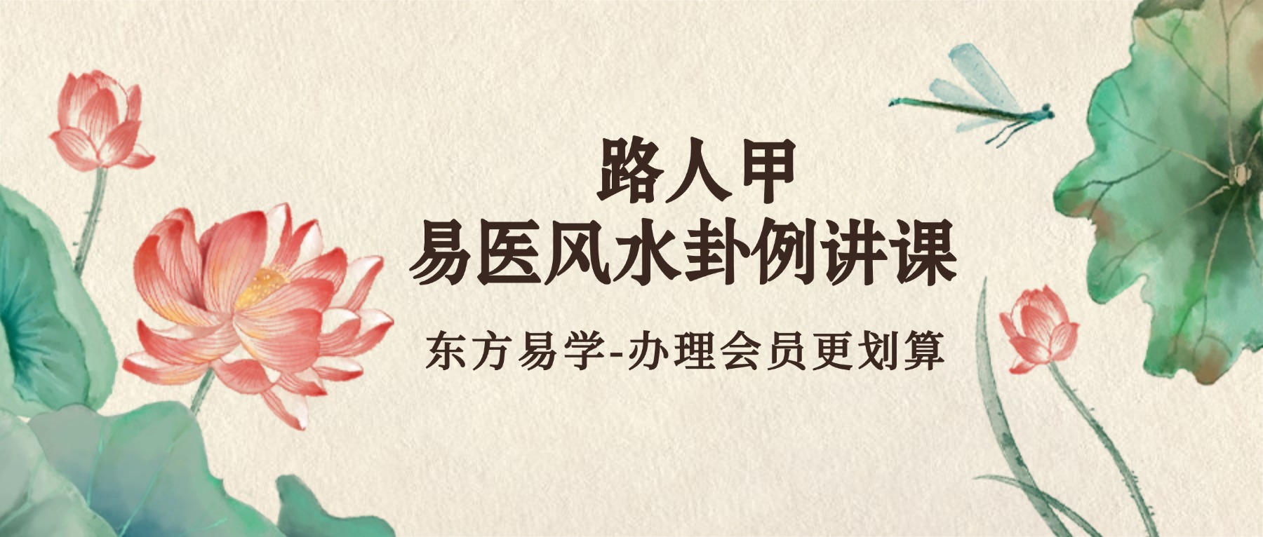 路人甲 易医风水卦例讲课 15集视频（东方易学）
