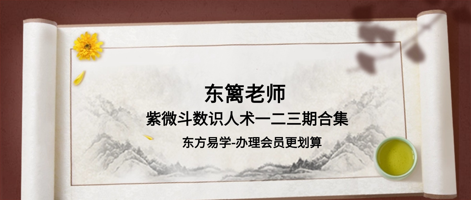 知易而行 东篱老师 紫微斗数识人术一二三期合集 29集视频课（东方易学）