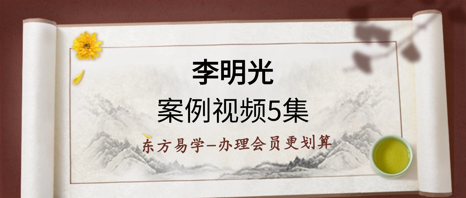 李明光案例视频5集（东方易学）