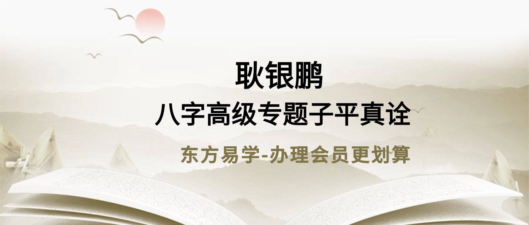 耿银鹏 八字高级专题子平真诠20集（东方易学）