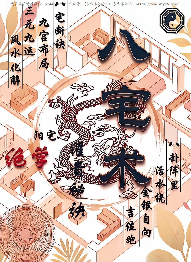 八宅术-阳宅催贵秘诀 212页电子书（东方易学）