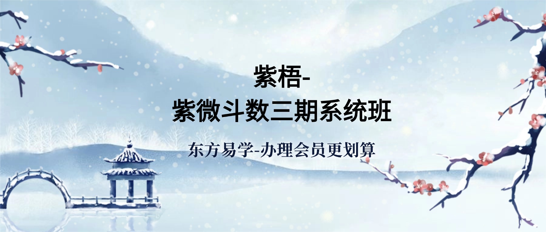 紫梧-紫微斗数三期系统班视频93集+资料pdf（东方易学）