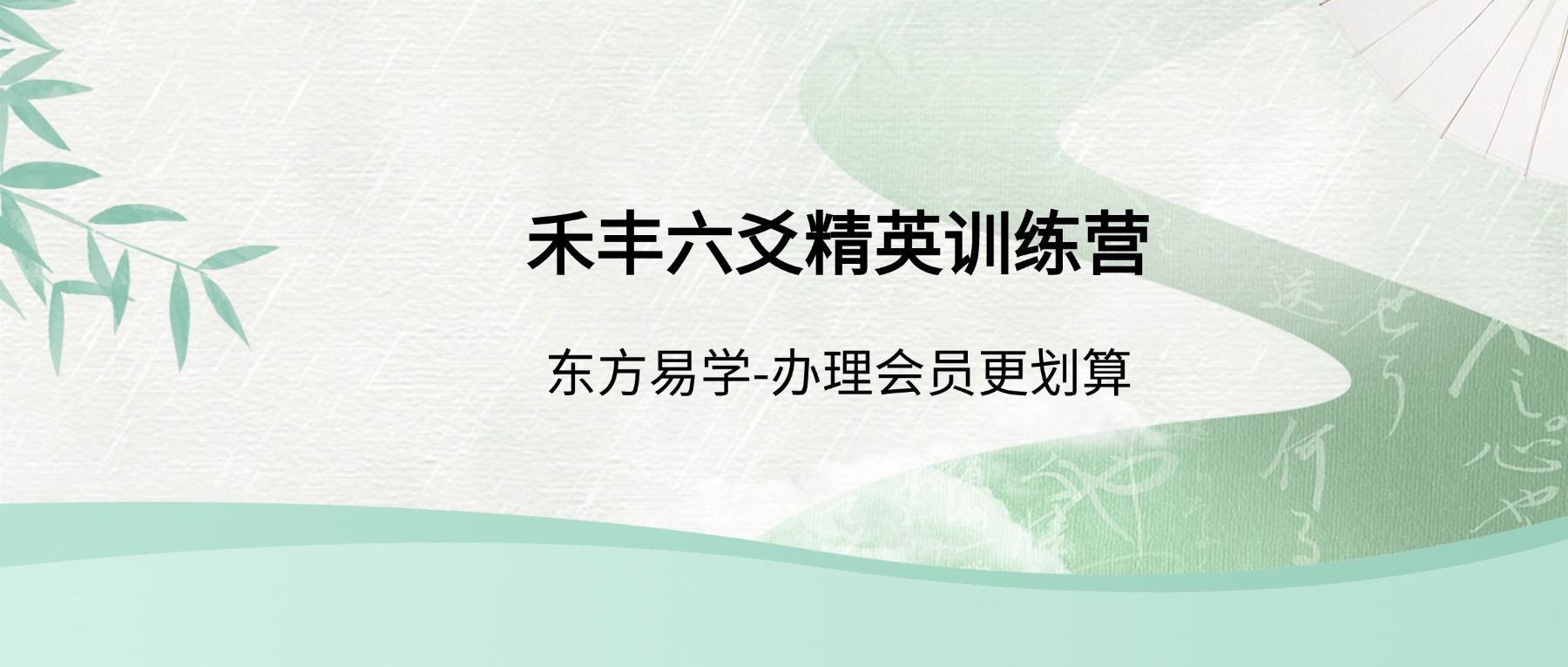 禾丰六爻精英训练营课程视频30集（东方易学）