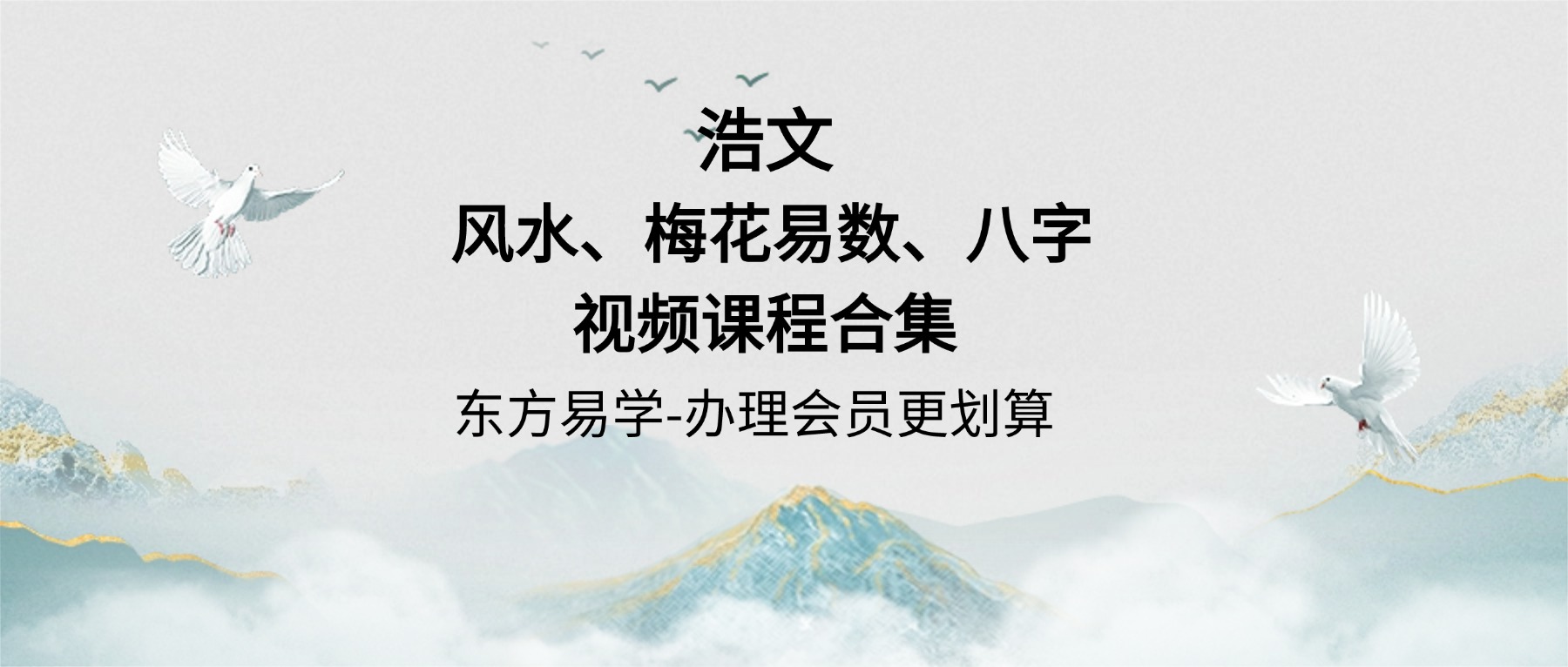 浩文（邵伟华弟子） 风水、梅花易数、八字视频课程合集42集（东方易学）